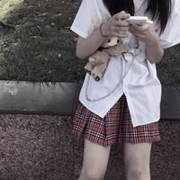 qq头像女生戴帽子酷戴黑口罩(20)