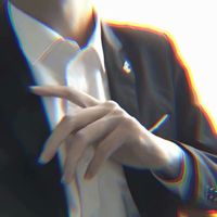 qq伤感男生侧面头像大全(3)