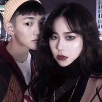 情侣公式头像女生是红色衣服的(19)