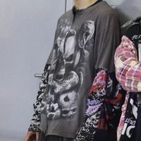 黑暗系小丑流泪头像男生(7)