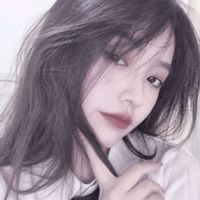 黑色荧光女生头像(20)