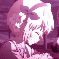 日系漫画风情侣头像