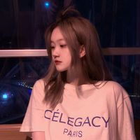 微信头像女生低头侧脸(17)