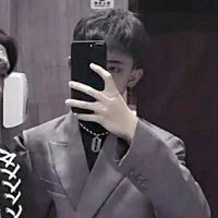 黑白衣服情侣头像(20)