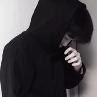 头像 男生 口罩 黑白(7)