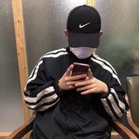 男生头像霸气绿色背景(19)