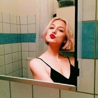 女生头像带眼镜框欧美(7)