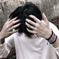 红色个性唯美头像男生(10)
