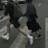 情侣头像一人一半配对图片大全(15)
