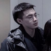 qq头像铅笔画情侣头像(6)