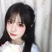 白色字头像女生唯美图片(19)