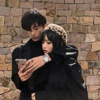 两条狗的情侣头像(15)