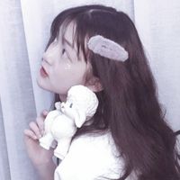女生黑白的QQ头像(18)