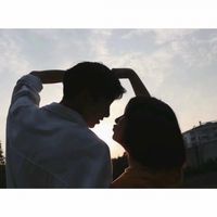 紫色系古风情侣头像女生头像(16)