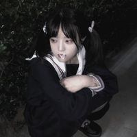 女生头像唯美带耳机侧脸(11)