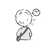 qq情侣闺蜜头像黑白(4)
