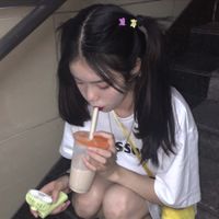 女生小清新数字头像图片大全(17)