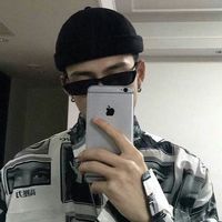 戴帽子背影头像 男生头像霸气(11)