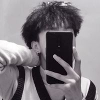 遮脸露眼睛男生头像(7)