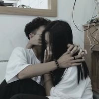情侣头像分开一人一张真人(14)