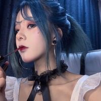 简笔画动态版女生头像大全(7)