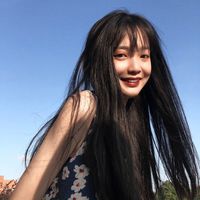 高清头像书店 看书女生(3)