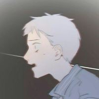 微信头像男简约黑白图片(13)