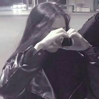 刷牙的情侣单人头像(3)