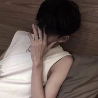 男生放单人婚纱照做头像(16)