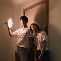 情侣头像白衣服左右