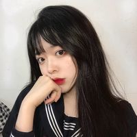 背后长发女生头像(6)