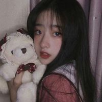 带彩虹光影qq头像女生(11)
