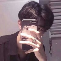 黑白男生手工头像图片大全图片(5)
