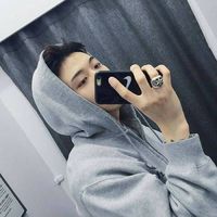 快手头像男生黑白霸气十足(18)