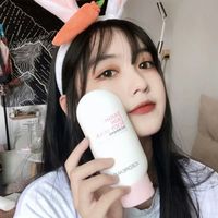 高清黑白高冷女生头像侧脸头像(2)