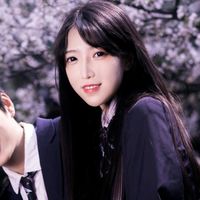 深红色眼睛情侣头像(18)