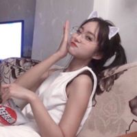 女生头像蓝色系列图片