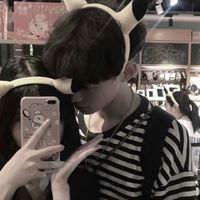 情侣头像抱花单人(7)
