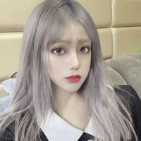 拿水果的女生高清头像(2)