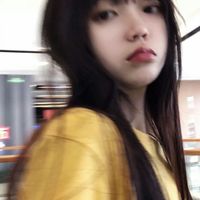 喝东西的女生头像(5)