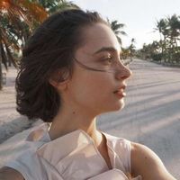 欧美微信头像女孩与花(16)