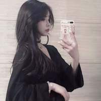 简笔画微信头像女可爱(2)