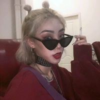微信头像欧美女和猫(7)