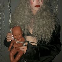 欧美彩色重影头像女生(19)