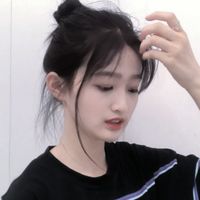 女生背影头像长发 蓝天(11)