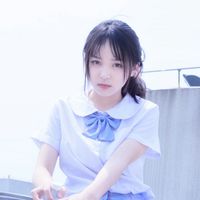 微信短发背部头像(9)
