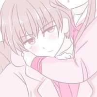 情侣头像女生亲吻男生(15)
