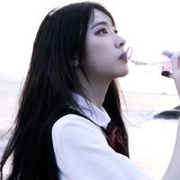 带花的唯美意境头像女生(8)