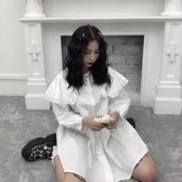 女生紫色侧脸头像