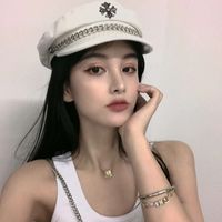 头像女生简单气质 侧面 森系(6)